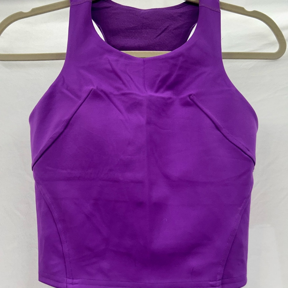 Lululemon Purple Longline Sports Bra